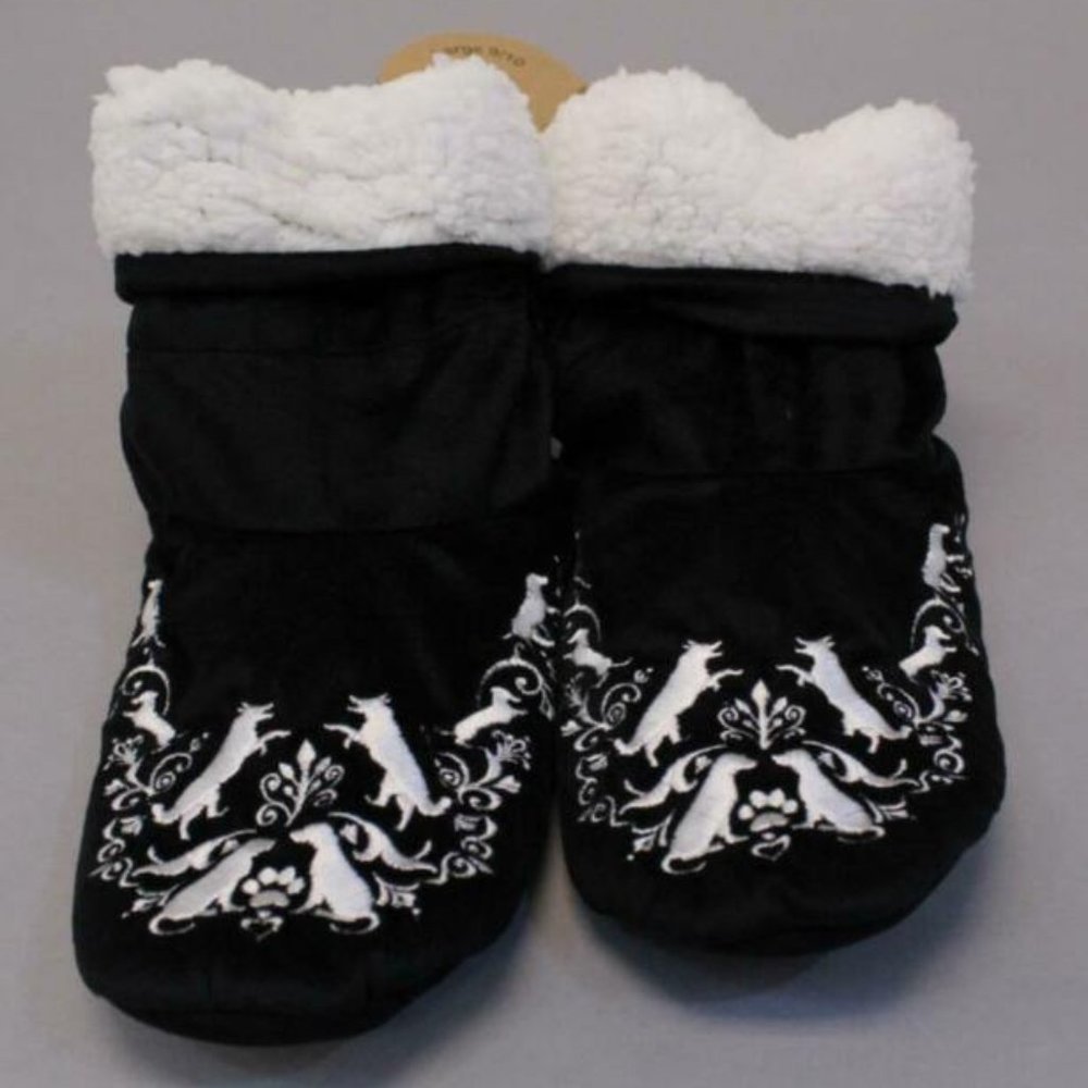NEW Faceplant Dreams Dog Paw Bedroom Bootie